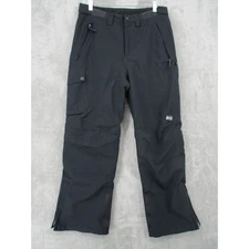 REI Snow Pants Youth XL Waterproof Insulated Cargo Ski Snowboard Outdoor Black