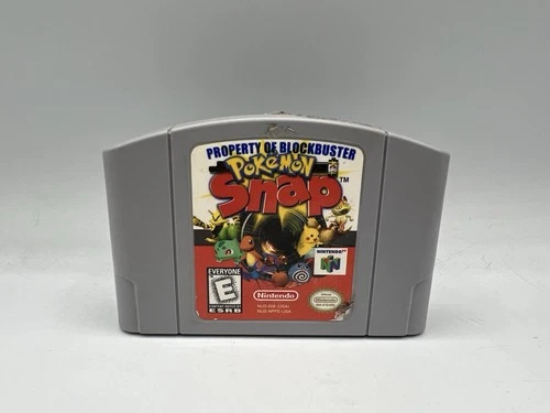Pokemon Snap N64 Nintendo 64 Authentic Cartridge Only