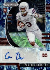 2020 Panini Prizm Draft Picks #188 Cameron Dantzler Prizms Camo Auto #/25