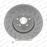 Ferodo 2X Bremsscheibe Vorne Ø330 Mm Gelocht/Innenbel. FüR Mercedes S-Klasse