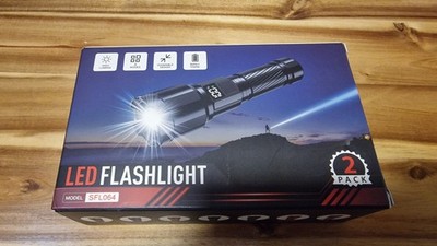 GEARLITE, Taschenlampe, LED, 3 Modi, sehr hell