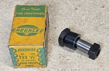 Greenlee No. 733 1/2” D shaped punch - knockout - made in the U.S.A 