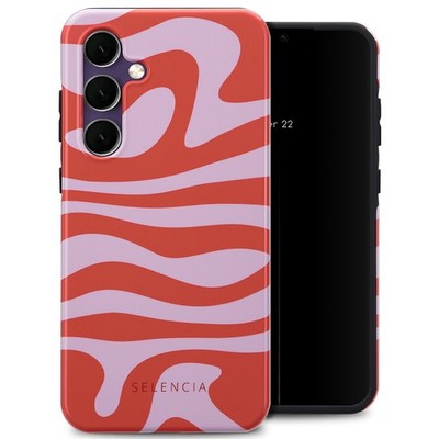 Selencia Vivid Back Cover Samsung Galaxy S24 FE - Dream Swirl Pink