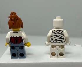 LEGO Monster Fighters:The Mummy (9462) - INCOMPLETE- mini figures- glow in dark