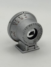Leica 135mm Viewfinder SHOOC Silver Metal