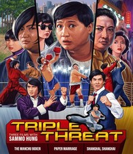 Triple Threat: Three Films with Sammo Hung New Blu-ray Ltd Ed