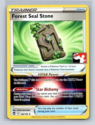 FOREST SEAL STONE 156/195 R PRIZE PACK SERIES CARDS POKEMON NM | eBay