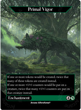 Primal Vigor - Full Art Altered Art Custom Proxy Cards