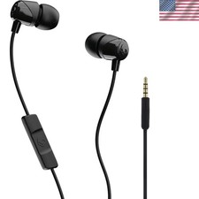 Jib Wired Earbuds with 3.5mm Jack - Water Resistant  Control Features
