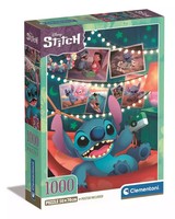 8005125397938 Clementoni: Puzzle 1000El. Compact Disney Stitch Clementoni