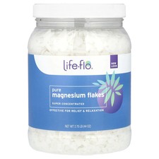 Pure Magnesium Flakes, Super Concentrated, 2.75 lb 44 oz 
