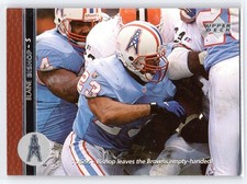 1996 Upper Deck #162 Blaine Bishop Houston Oilers Rookie