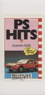 1972 Bielefelder Spielkarten Top Trumpf PS Hits Header 0q3