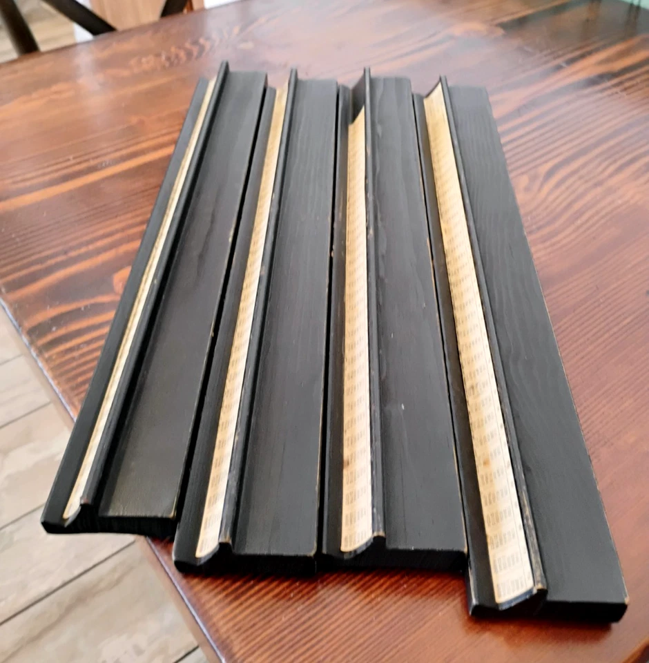 Vintage 1920's Mah Jong Racks M. & S. Cowen & Co. 402 Pat. Pending - Image 3 of 4