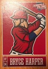 2013 Panini Triple Play #89 Bryce Harper