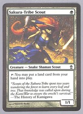 Sakura-Tribe Scout - 144 - Saviors of Kamigawa (SOK) MTG LP