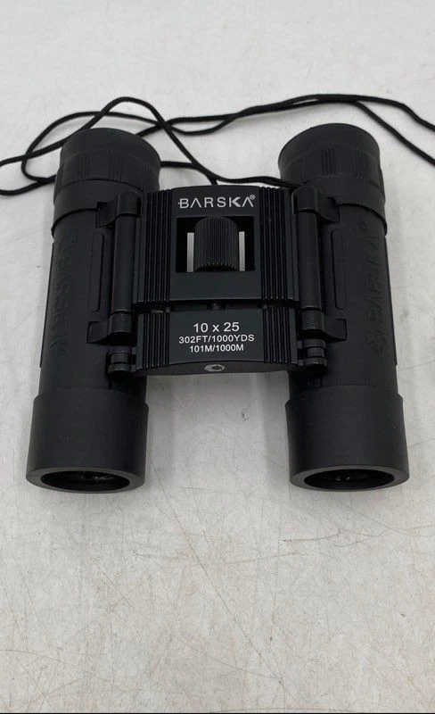 Barska AB10111 Black 10x25 Coated Optics Compact Binoculars With Case - Image 2 of 4