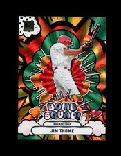 2025 Donruss BOMB SQUAD GREEN FOIL SP JIM THOME! Phillies LEGEND 