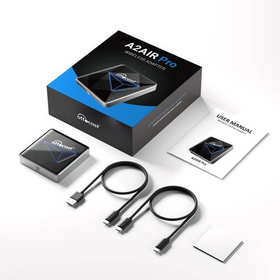 2024 Ottocast A2-Air Pro Wireless Android Auto Car Adapter 15s Auto-Connect