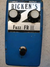 Rare Pédale Fuzz RICKEN'S FR III Vintage Collector