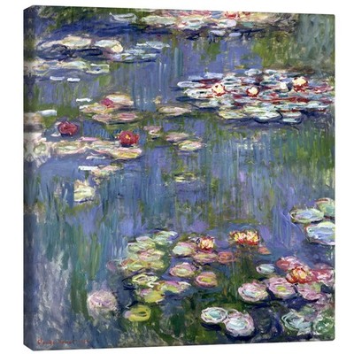 Leinwandbild Seerosen, 1916 - Claude Monet