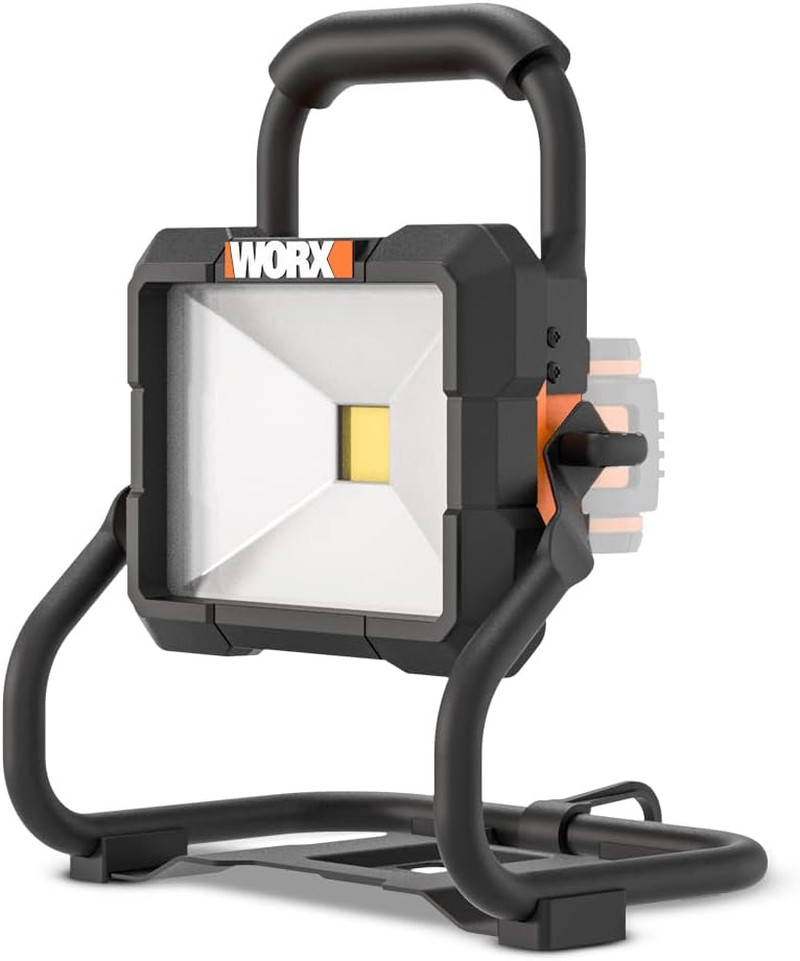 Worx WX026.9 LED Work Light: Luce Ovunque Senza Cavi Ingombranti