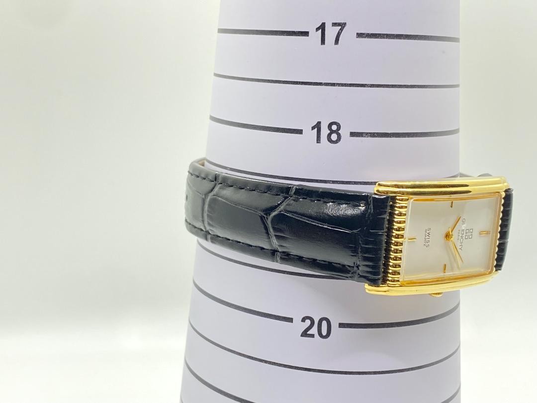 Givenchy Rectangular Quartz Watch White Dial Test… - image 3
