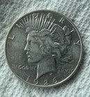 1926 Peace Silver Dollar $1 Business Strike Philadelphia 90% Silver KM#150