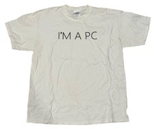 Vintage I m A PC Microsoft Tech Y2K Tee Shirt...