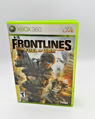#ad Frontlines Fuel of War Microsoft Xbox 360 Complete In Box $8.95