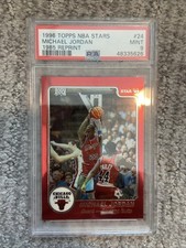 1996 Topps Stars - Reprints Michael Jordan #24 for sale online | eBay