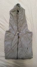 ALLSAINTS Aven Zip Hoodie Men's Size M Grey