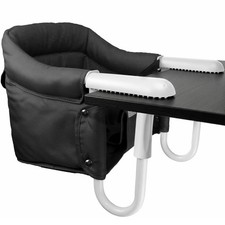 Portable Hook On High Chair For Baby Travel Toddler 636 Months Clip Black