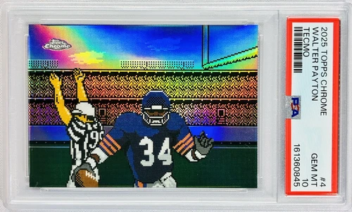2025 Topps Chrome Walter Payton Base (PSA 10)