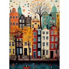 Landscape Diamond Art Kits for Adults 5D Buiding Diamond Painting Kits for B...