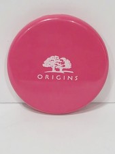 Origins HOT PINK Dual Double-Sided Mirror Compact Magnifying Pocket Flip New