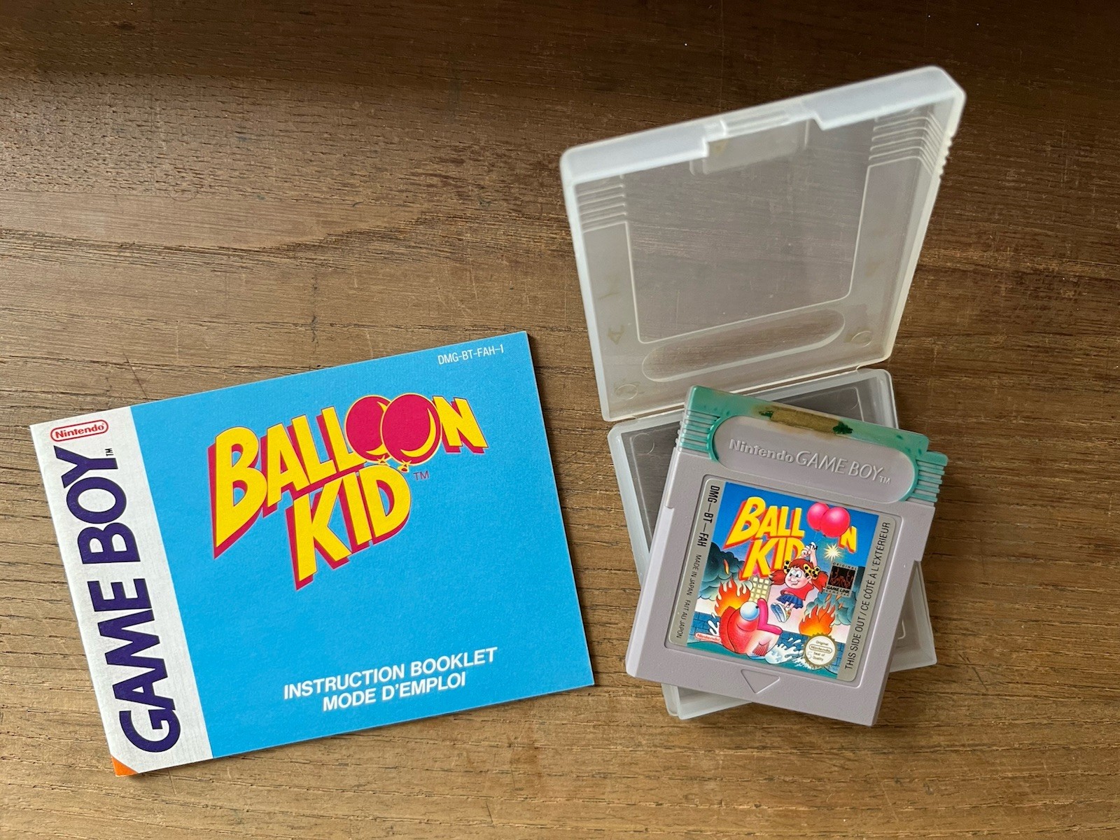 Balloon Kid – Nintendo Game Boy + Manuel d’origine – Très bon état