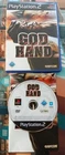 God Hand Sony PlayStation 2 PS2 Manual Booklet Clean Disc Very Good Condition