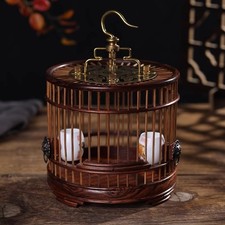 Chinese Hua Li Wood Pet Cage Small Animal Insect Beautiful Handcraft Home Decor
