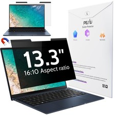 Magnetic Laptop Privacy Screen 13.4  13.3 inch for 16:10 Computer Monitor, 1...
