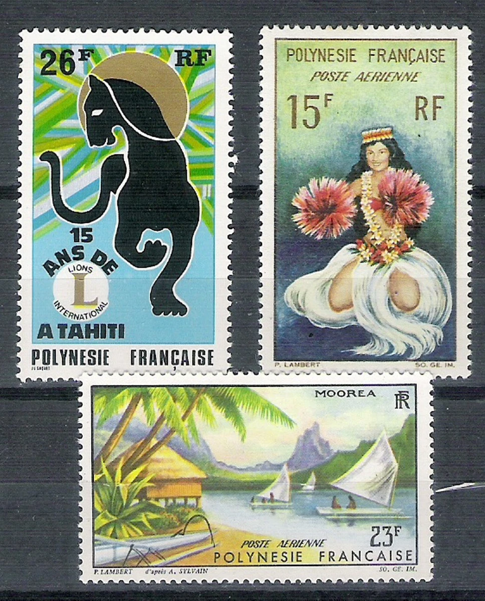 FRENCH POLYNESIA #1 selection VF MH HCV €33