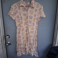 Vintage 90s Y2k Cottagecore Floral Dress Coquette Ditsy EUC