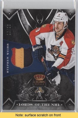 2012-13 Panini Rookie Anthology Prime 18/25 Stephen Weiss #LN-SW READ 0f8