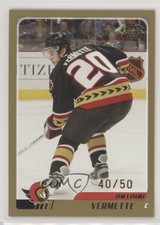 2003-04 Topps Traded Gold 40/50 Antoine Vermette #TT131 01zx