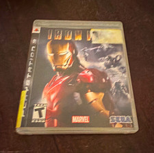 Iron Man (Marvel) - Sony PlayStation 3 PS3 Video Game - SEGA, T-Teen