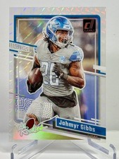 Jahmyr Gibbs 2023 Panini Clearly Donruss The Rookies #3 MOSAIC SSP CASE HIT RC