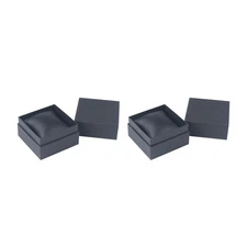 2 Pcs Empty Watch Box Storage Boxes for Men Display Case High-end
