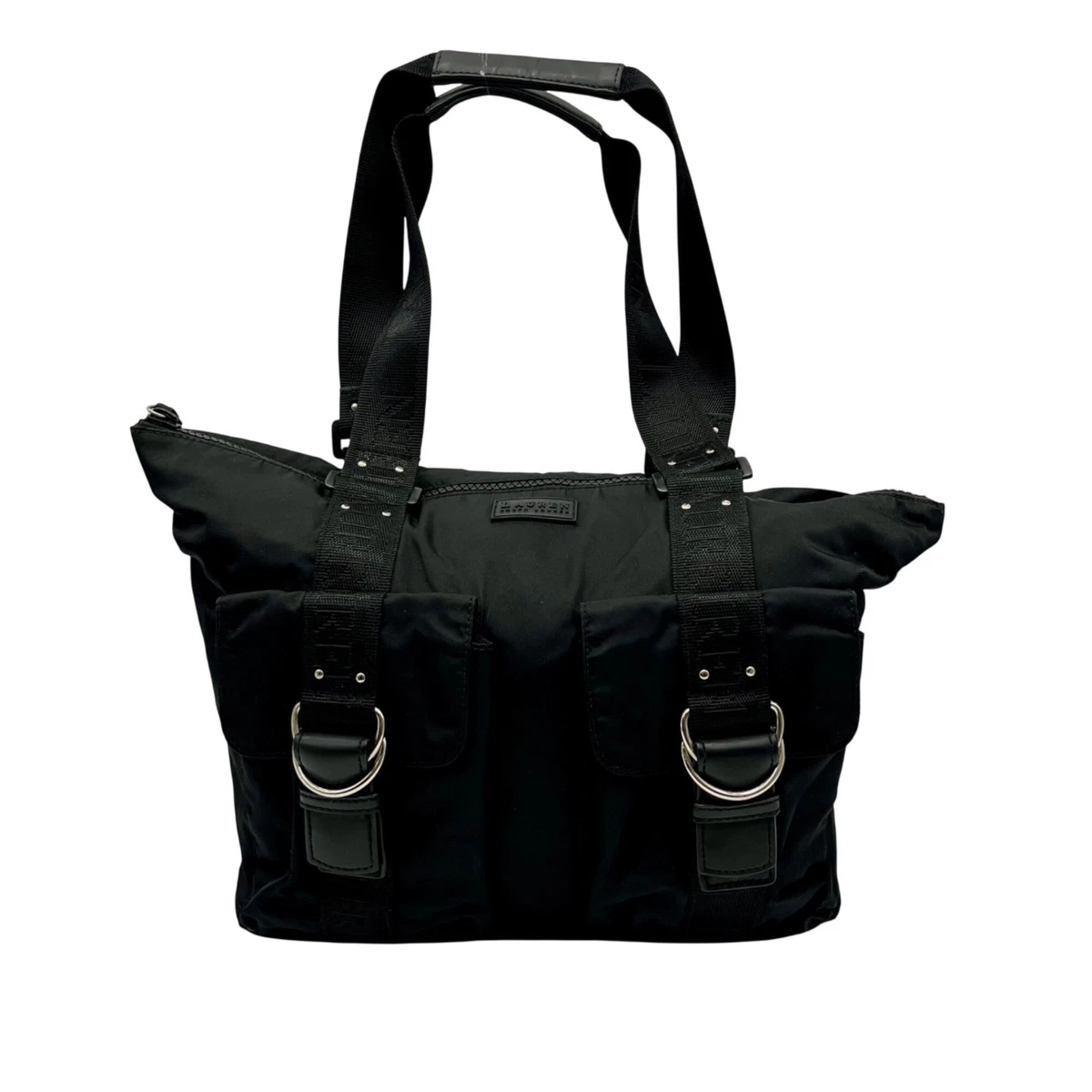 Las Mejores Ofertas En Carteras Y Bolsos Ra Exterior De Nylon Negro Ra Mujeres | EBay