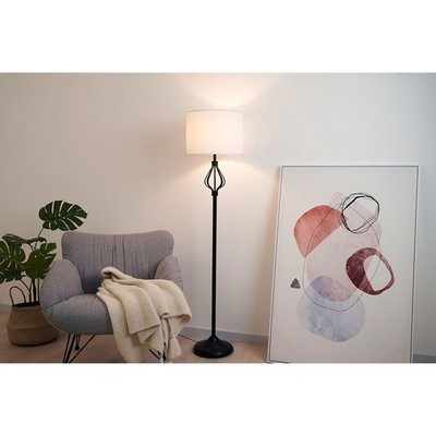 Pauleen Stehleuchte Lampe Grand Beauty 150cm Schwarz max. 20W E27 mit Schalter