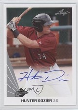 2013 Leaf Memories Hunter Dozier #A-HD1 Auto 1h5